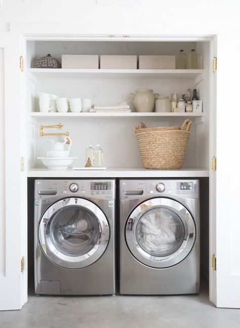 Laundry closet ideas