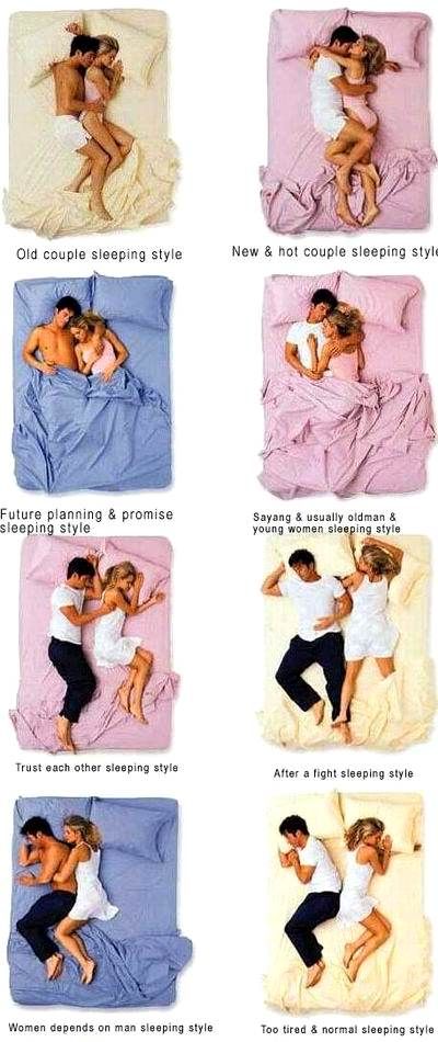 COUPLE SLEEPING POSITIONS Soooo funny after being married for a year! The ones that describe Josh and I are hilarious now! Funny Quotes, Couple Sleeping, Old Couples, Sleeping Positions, 웃긴 사진, The Perfect Guy, E Card, Make Me Smile, I Laughed