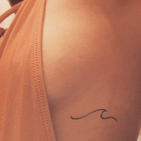 These Hidden Tattoos Ideas Will Satisfy Your Craving For New Ink Tattoos For Women Small Meaningful, Hidden Tattoos, Wave Tattoo, Tattoo Trend, Cat Tattoos, Inspiration Tattoos, Tiny Tattoo, Waves Tattoo, Dainty Tattoos