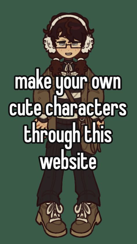 Cool Cute Pfp, Cartoon Styles Different, Outfits To Draw Characters In, Websites To Make Your Own Character, How To Make Character Design, Finding Your Art Style Character Design, Character Bio Ideas, Oc Characters Design, This Website>>>