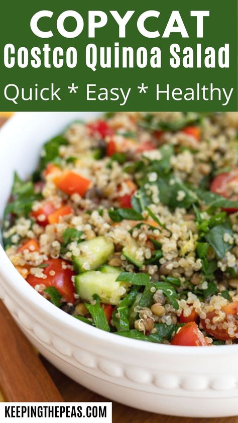 Costco Quinoa Salad, Best Quinoa Salad Recipes, Quinoa Recipes Easy, Quinoa Recipes Healthy, Quinoa Salad Recipe, Beetroot Salad, Quinoa Salad Recipes, Mediterranean Diet Recipes, Quinoa Recipes