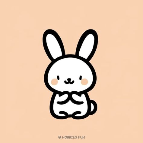 🐰 34 Easy Cute Bunny Drawing Ideas Bunny Drawing Easy, Bunny Rabbit Drawing, Rabbit Drawing Easy, Easy Bunny Drawing, Cute Bunny Drawing, Cute Bunny Rabbit, Rabbit Drawing, Bunny Slippers, Cute Bear Drawings