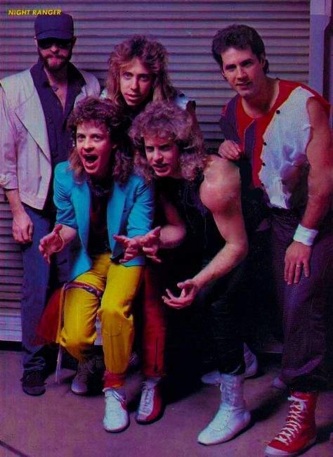 Night Ranger (a.k.a. Nightranger, Ranger, &/or Stereo) ~ Sister Christian Night Ranger Band, Jack Blades, Rock Of Ages Costume, Night Ranger, Damn Yankees, 80s Aesthetic, Rock Of Ages, Musica Rock, Glam Metal