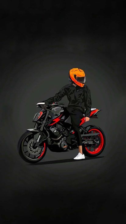 Ktm Rider, Mobil Mustang, Image Moto, Iphone Wallpaper Iphone, Bike Drawing, फोटोग्राफी 101, Bike Sketch, Cartoon Love Photo, Bike Poster