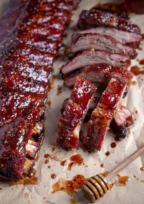 Essen, Short Ribs Recipe Oven, Beef Short Ribs Crock Pot, Honey Ribs Recipe, Crock Pot Country Ribs, Beef Ribs In The Oven, Ribs In Instant Pot, Ribs Instant Pot, Ribs Recipe Oven