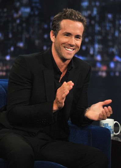 Black, Ryan Reynolds, Black Suit, A Man, Blue