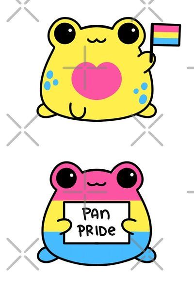 Pansexual pride frogs want to help you represent the pansexual community! <3 Pride Frog, Pansexual Art, Pansexual Pride Day, Pansexual Flag, Pansexual Pride, Lgbt Love, Queer Art, Lgbt Art, Lgbt Pride