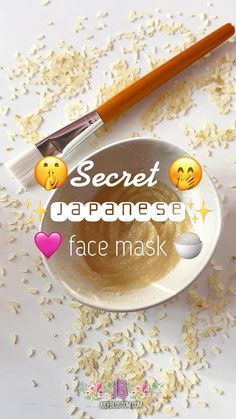 Rice Face Mask, Narrow Laundry, Beginner Skin Care Routine, Clear Healthy Skin, Diy Skin Care Routine, Natural Face Skin Care, Diy Skin Care Recipes, Good Skin Tips, Basic Skin Care Routine