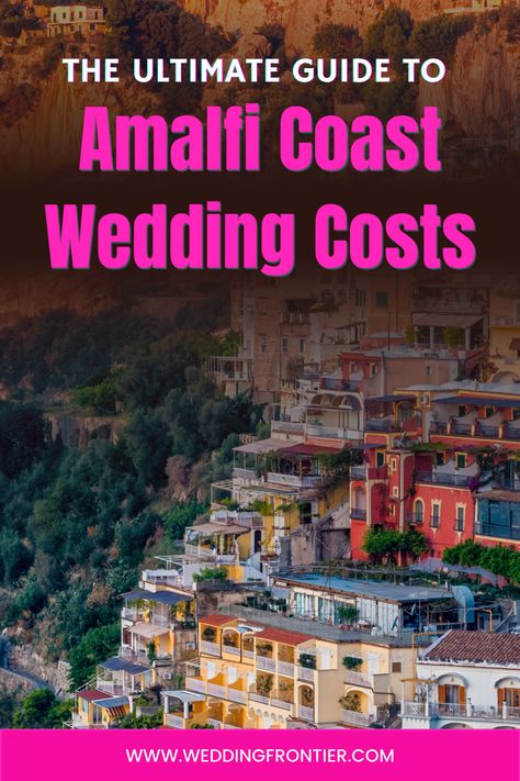 Dreaming of a wedding in the heart of Italy? Explore our comprehensive guide on the costs of an Amalfi Coast wedding, covering everything from stunning venues to exquisite catering, ensuring your big day is as magical as the scenery. 🏖️💍 #ItalianWedding #AmalfiCosts #WeddingBudget #AmalfiCoast #Elopement #WeddingCosts Italy Wedding Venues Amalfi Coast, Amalfi Coast Italy Wedding, Wedding Venues Italy, Italy Amalfi Coast, Destination Wedding Cost, Italy Amalfi, Romantic Wedding Venue, Amalfi Coast Wedding, Intimate Wedding Venues