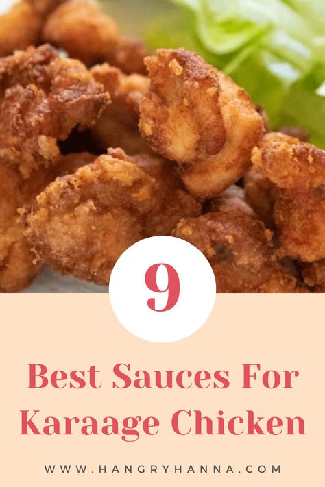 What Sauce Goes with Karaage Chicken? (9 Best Sauces) – Hangry Hanna Chicken Karaage Sauce, Chicken Karaage Dipping Sauce, Karage Chicken, Chicken Karaage Recipe, Karaage Chicken, Best Sauces, Chicken Karaage, Japanese Fried Chicken, Dipping Sauces For Chicken