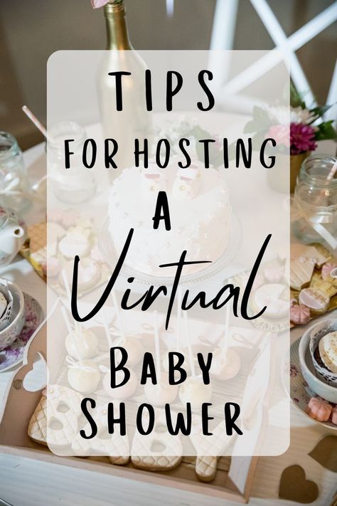 Are you thinking about planning or hosting a virtual baby shower? There are a lot of great reasons why a virtual baby shower might be for you! Whether you are hosting a virtual baby shower on facebook or zoom this post has great ideas for games, invitations and so much more more! Check it out all the tips and tricks for a virtual baby shower! Virtual Baby Shower Ideas, Virtual Baby Shower Games, Baby Shower Box, Virtual Baby Shower, Rabbit Baby, Baby Shower Planning, Baby Sprinkle, Baby Shower Balloons, Baby Shower Theme