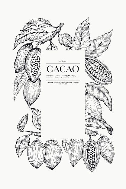 Saffron Packaging, Cocoa Plant, Chocolate Quotes, Mises En Page Design Graphique, Chocolate Packaging Design, Cocoa Beans, Ritter Sport, Engraving Illustration, Chocolate Packaging