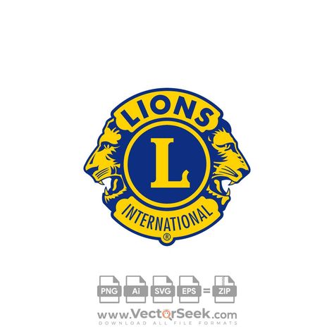 Lions International Logo, Lions Clubs International, Lions International, Lions Club, Vector File, Vector Logo, Lion, Logo Design, ? Logo