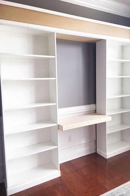 Billy-Bookcases, ikea billy, ikea bookcases, ikea built-ins, billy bookcase built-ins, built-ins, ikea Bookcases Ikea, Diy Bookcases, Diy Built Ins, Ikea Bookcases, Billy Ikea, Ikea Built In, Billy Bookcases, Zimmer Diy, Billy Bookcase Hack