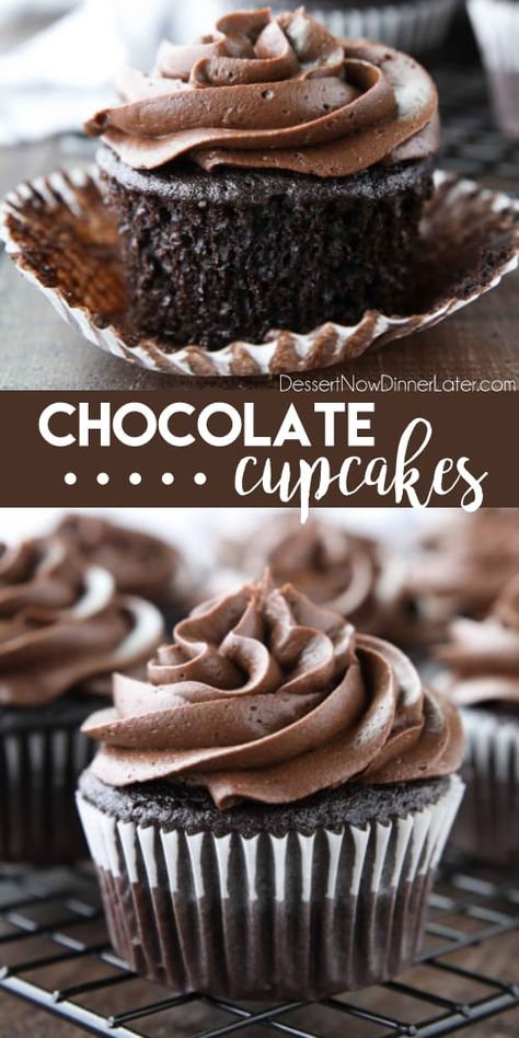 Best Chocolate Cupcake, Cupcake Receptek, Chocolate Cupcakes Recipe, Homemade Chocolate Cupcakes, Chocolate Cupcake Recipe, Best Chocolate Cupcakes, Homemade Cupcakes, Cupcake Recipes Chocolate, Cheesecake Cupcakes