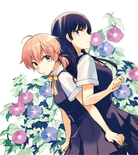 Yuu And Touko, Shinji Kinnie, Yuu X Touko, Touko Nanami, Yuu Koito, Tamako Market, Yuri Love, We Are Best Friends, Yuri Gl