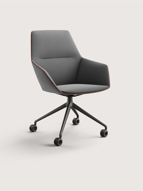 Brunner Group - ray soft Office Chair Design Modern, Coworking Space Design, Loose Furniture, Velvet Lounge Chair, Chair Design Modern, Soft Chair, Study Chair, Office Chair Design, Office Furniture Design