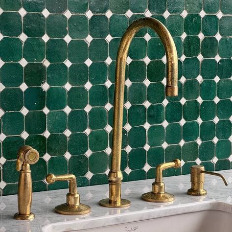 Unlacquered Brass Sink Faucet Three Holes Kitchen Faucet - Etsy Australia Antique Brass Kitchen Faucet, Vintage Kitchen Faucet, Unlacquered Brass Kitchen Faucet, Unlacquered Brass Kitchen, Unlacquered Brass Faucet, Brass Sink Faucet, Antique Brass Kitchen, Vintage Faucet, Vintage Sink