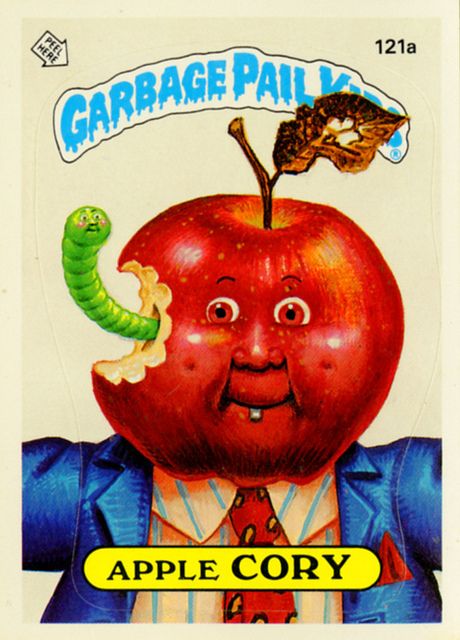 apple corey garbage pail kids | garbage pail kids apple cory 1 Garbage Pail Kids Cards, Kids Series, Garbage Pail Kids, Collector Cards, Those Were The Days, Cabbage Patch Kids, Patch Kids, Collectible Cards, Kids Stickers