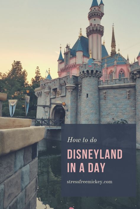 If you only have one day in Disneyland, you need a plan. Look no further! #disneyplan #disneyguide #disneytips #disneyland Disneyland Hotel California, Disney Vacation Surprise, Disneyland With A Toddler, Disneyland Dining, Disney Picture Ideas, Disneyland Anaheim, Disneyland Planning, Disney World Pictures, Disneyland Tips