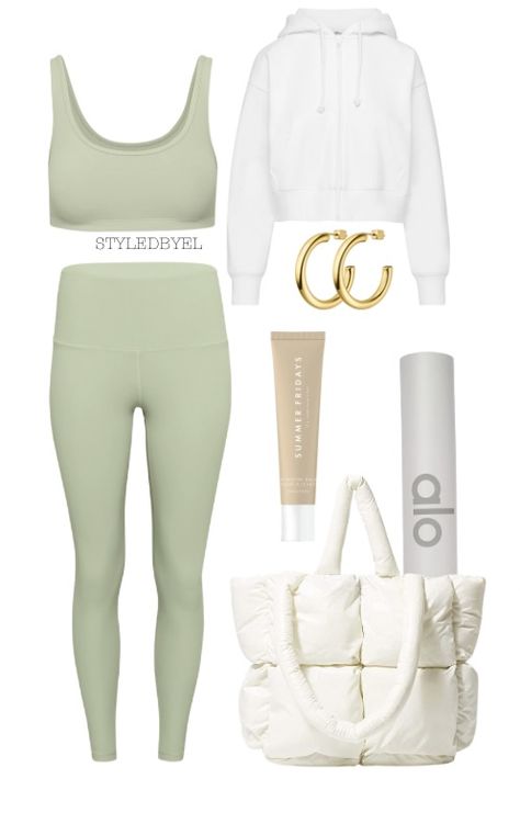 #fashion #workoutfitswomen #yoga #green #aesthetic #workout #summerfridays #nyc #outfitstyle Fantasy Workout, Workout Wear Outfits, Baddie Workout, Boho Athleisure, Class Workout, Aesthetic Workout, Green Yoga, Workout Fits Women, Workout Inspo