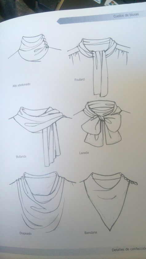 Collar Sketch, Scarf Sketch, Fashion Illustration Poses, Fashion Model Sketch, Fashion Illustration Tutorial, Fashion Design Drawing, Fashion Figure Drawing, Fashion Illustrations Techniques, Fashion Drawing Sketches