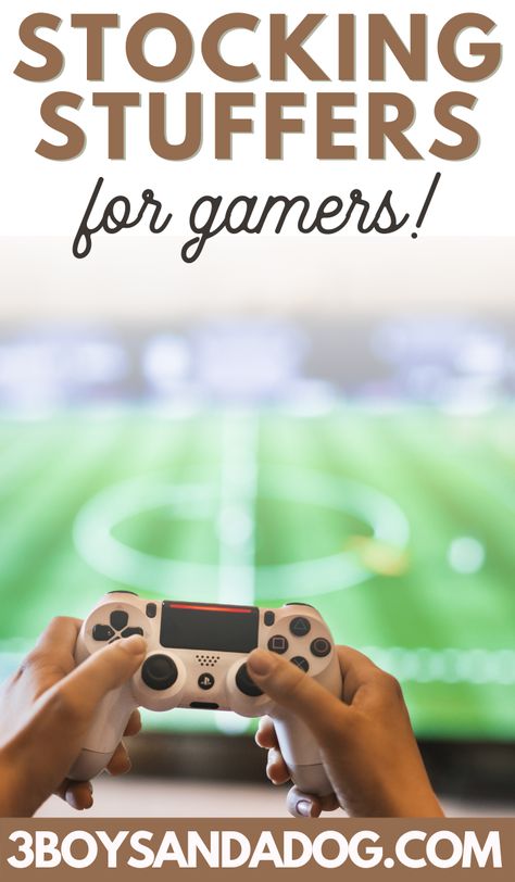 Check out these great stocking stuffers for gamers! They're perfect for a simple holiday gift that they'll actually love to use! Great gifts for gamers! Ps5 Gift Ideas, Gamer Stocking Stuffers, Christmas Gifts For Gamer Boyfriend, Gamer Basket Ideas, Gamer Christmas Gifts, Gaming Gifts For Boyfriend, Diy Gifts For Gamers, Stocking Stuffers For Boyfriend, Stocking Stuffers For Teen Boys