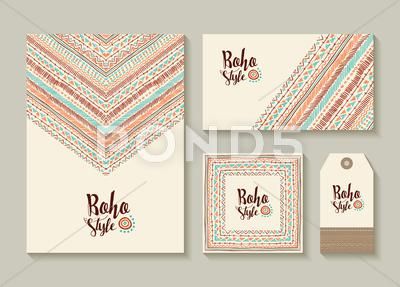 Bohemian Logo Design, Catalog Cover Design, Boho Images, Bohemian Logo, Boho Logo Design, Craft Logo, Abstract Geometric Art, Graphic Design Lessons, Geometric Art Prints