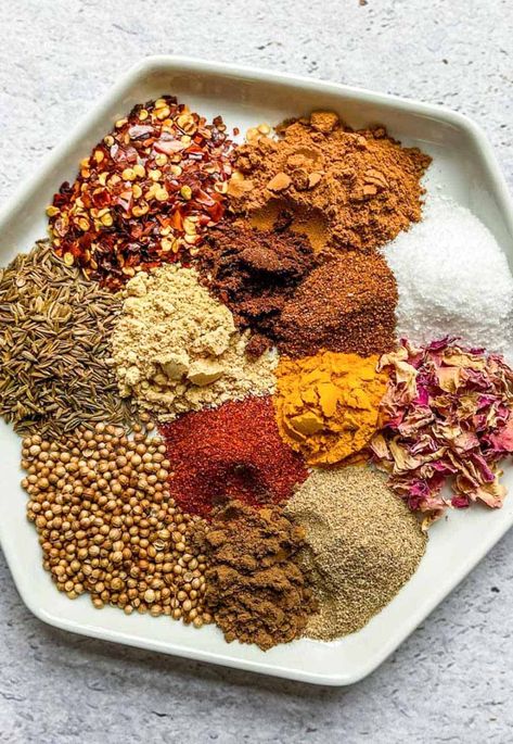 Ras El Hanout Recipe, Moroccan Spice Blend, Turkish Spices, African Spices, Middle East Food, Middle East Recipes, Moroccan Dishes, Spice Blends Recipes, Spice Mix Recipes