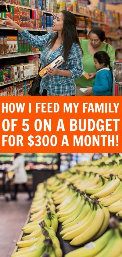 How to feed a family of 5 for $300 a month - Your family can eat good without breaking the bank, learn how I feed my family on a budget each month. Feed Your Family On A Budget, Feed Family Of 4 On A Budget, Feeding A Family Of 5 On A Budget, Big Family Meals On A Budget, Feed A Family Of 4 For $100 A Week, Family Of 5 Budget, Meal Time Schedule, Family Meals Kids, Month Budget