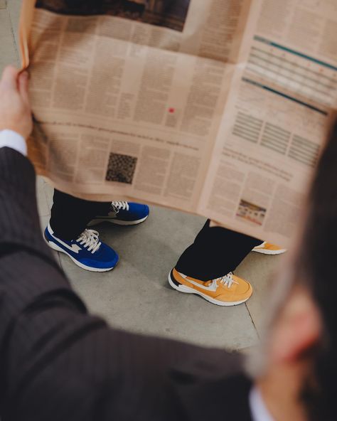 Movement is directly related to creating a positive state of mind. For our SS24 campaign, we have showcased movements in the mundane. 🏃‍♂️ Featured is our Osier S-Strike Suede Mix College Blue. Now available online now. 🤝 . 📸 @james_re . . . . . . . #stepneyworkersclub #stepneyworkersclubsneakers #footwear #sneakers #sstrike #runner #swc #sneakerhead Sneaker Shoot Ideas, Sneaker Advertisement, Shoes Creative Ads, Sneaker Branding, Sneakers Photography Ideas, Shoe Photography Ideas, Sneaker Campaign, Trainer Photography, Sneaker Ads