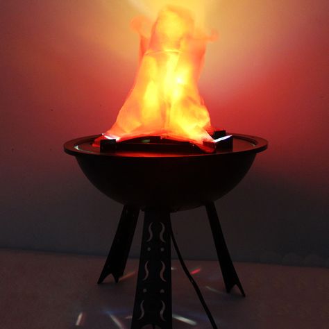 Table Top Flame Light Halloween Decoration for Party House Bar Brazier Lamp Artificial Flame Fake Fire Haunted House Party Decorations, Fake Fire, Hang Lamp, Haunted House Halloween Party, House Party Decorations, Halloween Lights Decorations, Glow Party Supplies, Fire Pots, Haunted House Party