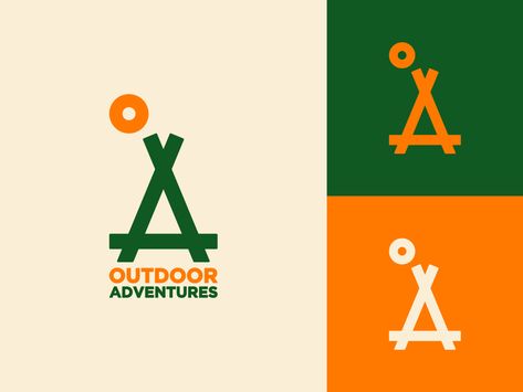 Outdoor Adventures by Nick Budrewicz | Dribbble | Dribbble Outdoor Company Branding, Outdoor Company Logo, Outdoor Brand Design, Sustainable Brand Identity, Outdoor Brand Logo, Hiking Branding, Camping Branding, Outdoors Branding, Camping Logo Design