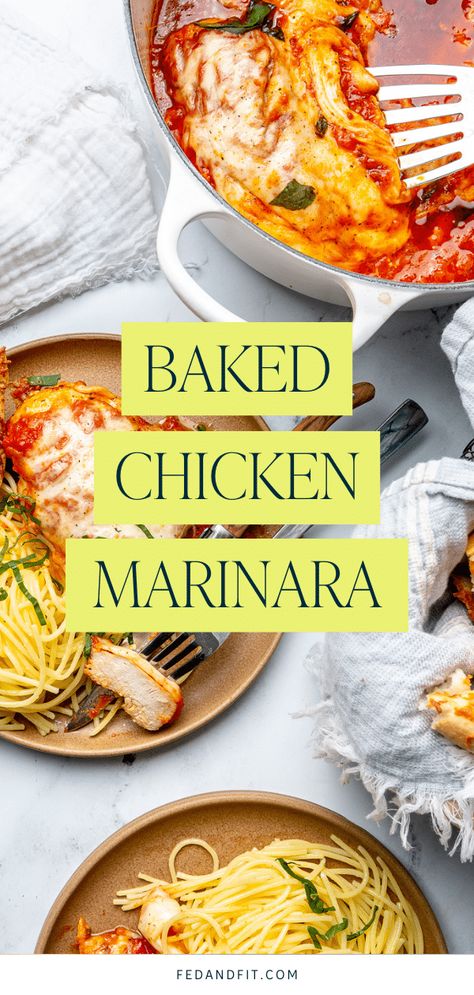 This baked chicken marinara is a serious weeknight game-changer. It’s incredibly easy to make (the oven does most of the work), uses only a few simple ingredients, and is really, really yummy. I can’t wait for it to become a family favorite in your home! Baked Chicken Marinara, Chicken Marinara, Buttered Noodles, Easy Baked Chicken, Oven Chicken, Gluten Free Recipes For Dinner, Gluten Free Dinner, Wait For It, Crispy Chicken