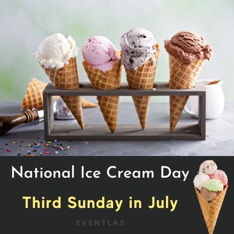 National Ice Cream Day 2022 - USA | Eventlas National Celebration Days, Coffee Ice Cream Recipe, National Ice Cream Day, Ice Cream Mixture, Ice Cream Day, Ice Cream At Home, Celebration Day, Coffee Ice Cream, Make Ice Cream