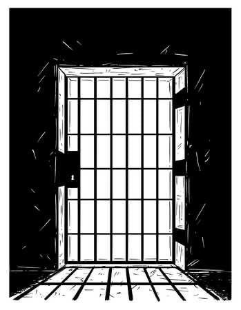 Jail Bars, Prison Drawings, Drawings For Him, Prison Art, Vector Doodle, Banner Drawing, Jail Cell, Prison Cell, Chicano Art