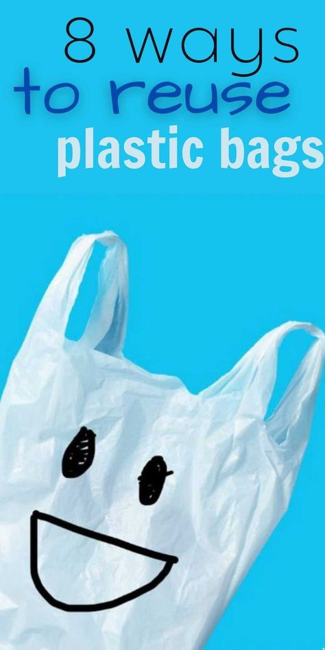 We have 8 ways to reuse plastic bags to make life easier. These plastic bag hacks will save time and money. Learn how to reuse plastic ways to save money. Check out these easy and creative ways to make and use leftover plastic bags. #onecrazymom #savingmoney #savingtips #moneysavingtips Reduce Reuse Recycle Crafts, Bag Hacks, Reuse Plastic Bags, Plastic Bag Crafts, Bags To Make, Recycled Crafts Kids, Recycled Plastic Bags, Plastic Shopping Bags, Plastic Grocery Bags