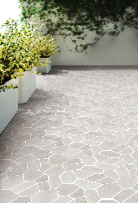 Outdoor Tile For Front Porch, Patio Porcelain Tiles Outdoor Flooring, Back Patio Tile Ideas, Back Patio Flooring Ideas, Outdoor Floor Tiles Design Front Porches, Backyard Flooring Ideas, Porch Tiles Outdoor, Patio Tiles Outdoor Flooring, Front Porch Tile Ideas