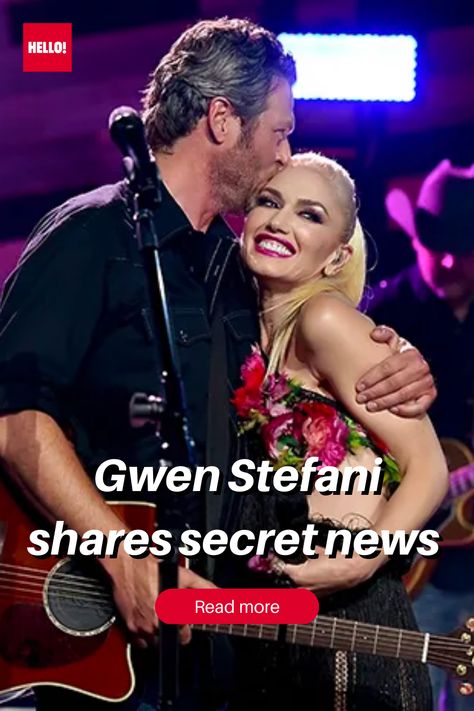 Gwen Stefani Pregnant, Blake Shelton Baby, Blake Shelton Gwen Stefani, Gwen And Blake, Blake Shelton And Gwen, Gwen Stefani And Blake, Happy News, Keeping Secrets, Important Things In Life