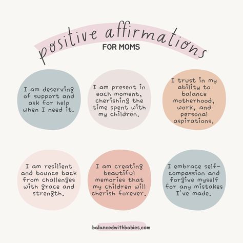 30 Empowering Positive Affirmations for Moms - Balanced with Babies Positive Parenting Affirmations, Good Mom Affirmations, Positive Affirmation Quotes For Moms, Pumping Motivation Quotes, Affirmation For Moms, Mom Affirmations Inspiration, Stay At Home Mom Affirmations, Mom Empowerment, Daily Affirmations For New Moms