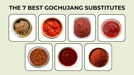 The 7 Best Gochujang (Korean Chili Paste) Substitutes - Taste It with Tia Korean Cuisine, Gochujang Substitute, Thai Chili Paste, Gochujang Recipe, Korean Chili, Korean Chili Paste, Spicy Stew, Spicy Ketchup, Gochujang Sauce