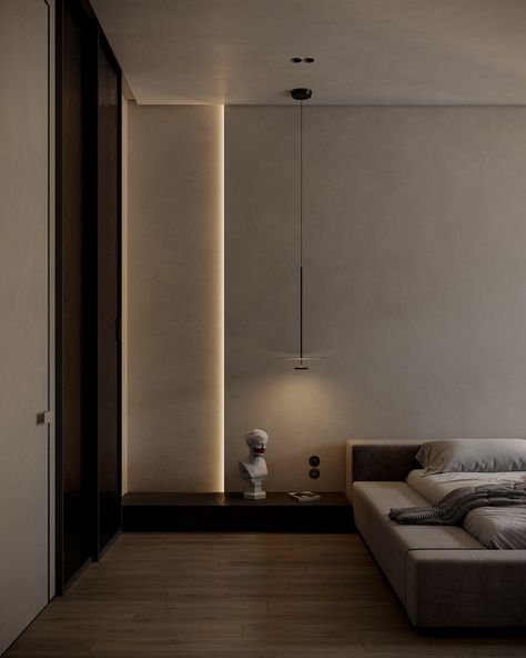 Minimal Bedroom Interior, Bedroom Design Minimalist, Minimal Modern Bedroom, Minimal Bedroom Design, Bedroom Design Modern, Minimal Bedroom, Modern Minimalist Bedroom, Zen Bedroom, Hotel Room Design