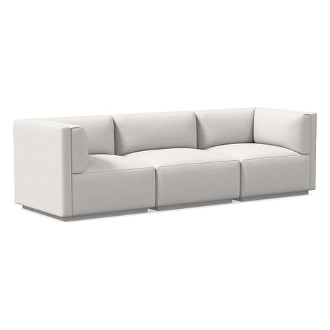 Arianna Modular Sofa (In-Stock & Ready to Ship) West Elm Furniture, Entryway Hall Tree, West Elm Kids, Mini Office, Leather Reclining Sofa, Swivel Glider, Wood Sofa, Dyed Linen, Alligator Clips