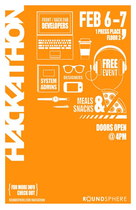 HACKATHON FLYER / POSTER on Behance Minimalist Event Poster, Vodafone Advertising, Hackathon Logo, Hackathon Poster, Minimalist Poster Design, Technology Posters, Poster Design Layout, Job Ads, Event Poster Design