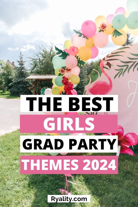 The best theme ideas for a graduation party! Definitely trying one of these out for my girls grad party this year Party Theme Ideas College, High School Graduation Themes, Graduation Theme Party Ideas, Party Themes High School, Graduation Party Theme Ideas, College Graduation Party Themes, Grad Party Themes, High School Graduation Party Themes, Party Themes College