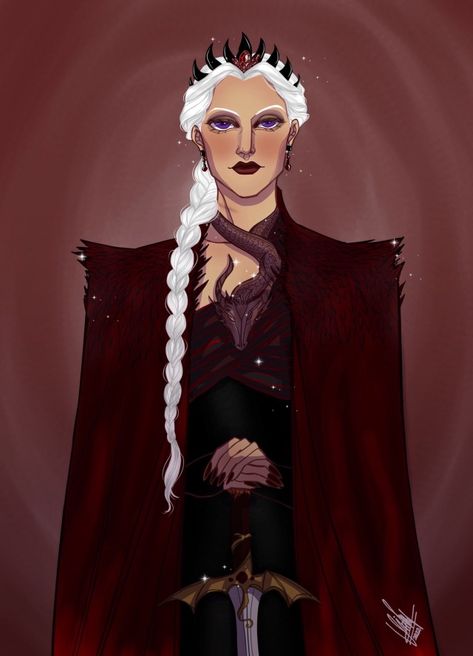 Visenya Targaryen Fanart, Visenya Targaryen Art, Rhaenyra Targaryen Art, Targaryen Fanart, Asoiaf Fanart, Visenya Targaryen, Game Of Thrones Artwork, Targaryen Art, Asoiaf Art