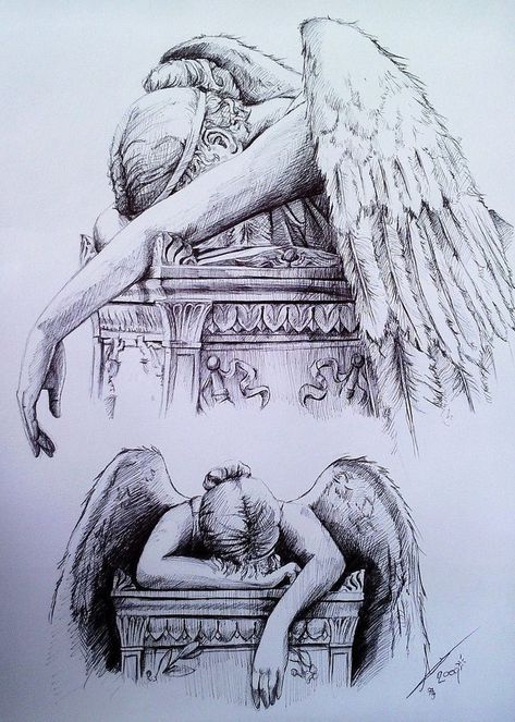 Rennaissance Art Drawings, Angel Statues Drawing, Greek Angel Drawing, Angel Pencil Drawings, Gothic Art Drawing, Angel Anatomy, Dirty Sketching, Romantic Drawing Ideas, Realistic Angel