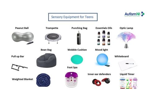 Sensory Room Ideas For Adults, Sensory Regulation, Sensory Equipment, Sensory Items, Occupational Therapy Kids, Sensory Diet, Clinical Social Work, Occupational Therapy Activities, Slp Resources