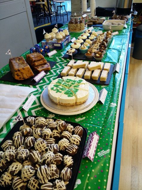 Macmillan coffee morning spread. All lovingly made by me! Mcmillan Coffee Morning Ideas, Macmillan Coffee Morning Ideas, Coffee Morning Ideas, Macmillan Coffee Morning Cakes, Macmillan Coffee Morning, Morning Ideas, Coffee Mornings, Charity Work, Bits And Bobs