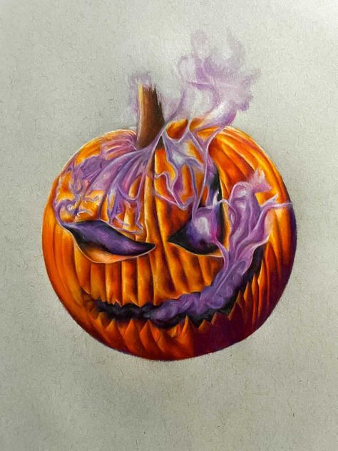 Halloween Trivia, Halloween Quiz, Prismacolor Drawing, Abstract Pencil Drawings, Fall Drawings, Pumpkin Drawing, Horror Drawing, Halloween Songs, Prismacolor Art